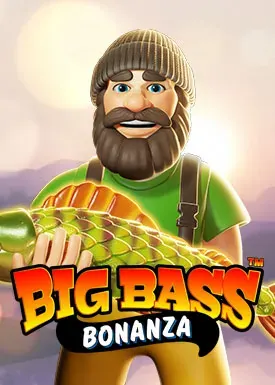Angler-Slot mit Geld-Symbolen und Freispielen.